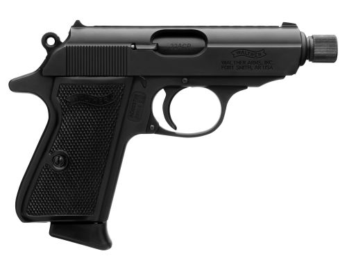 Walther PPK SD Threaded Barrel .32 ACP Matte Black Pistol