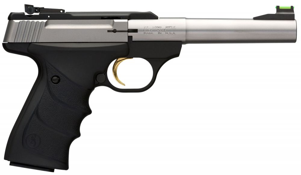 Browning Buck Mark Camper .22 LR Matte Black Frame Stainless Steel Slide Pistol