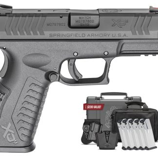 Springfield XDM 9mm 3.8 Full-Size Black Instant Gear Up Package with 5 Mags, Range Bag, Holster and Mag Pouch - Firearms - Santa Fe Arms