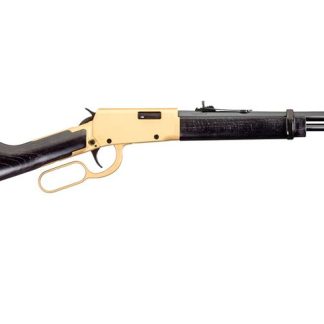 Rossi Rio Bravo 22LR Lever-Action Rifle with Gold Receiver and Hardwood Stock - Rifles - Santa Fe Arms